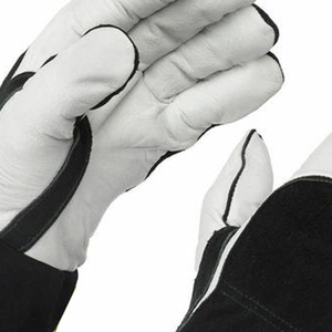 Conception de pointe personnalisée Meilleure vente Gants de sécurité en cuir de qualité supérieure de soudage en gros Résistance à la chaleur Conçu à des prix raisonnables - Product Image 6