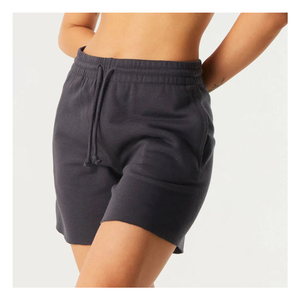 Pantalones cortos de verano informales al por mayor, pantalones cortos deportivos de algodón para mujer, pantalones cortos ajustados para yoga y fitness a rayas 2026 - Product Image 6