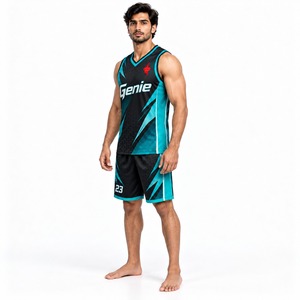 Uniforme de Baloncesto Profesional Personalizado, Conjunto de Camiseta y Pantalones Cortos, Ropa Deportiva Transpirable de Secado Rápido para Equipos, Entrenamientos - Product Image 4