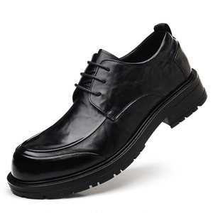 Zapatos de cuero de ala ancha de nuevo estilo para hombre - zapatos de negocios de lujo premium hechos de cuero genuino - Product Image 5
