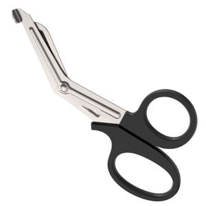 Tijeras de Trauma de Acero Recubiertas de Fluoruro Negro de 7.5 Pulgadas, Juego de Tijeras para Vendajes Premium con Hojas Antiadherentes para Paramédicos y Enfermeras - Product Image 6
