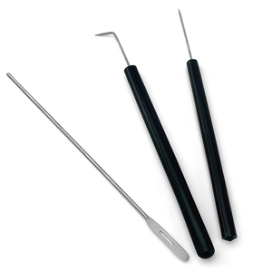 Pinza Quirúrgica Manual de Acero para Microvasos, Simple y Doble, con Certificación CE, para Venas y Arterias - Product Image 5