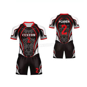 ชุดรักบี้ออกแบบเองได้ ระบายอากาศดี ราคาคุ้มค่า ชุดรักบี้แบบซับลิเมชั่น สำหรับกีฬากลางแจ้ง - Product Image 3