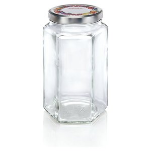 Leifheit 1.7Lt Transparent Preserving <b>Jar</b> <b>Glass</b> Candle Holders Lanterns & Candle <b>Jars</b> Model 03212 - Product Image 1