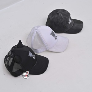 Latest New Design 6 Panels 3d Embroidery Black Snapback Caps Custom Logo Richardson Style Mesh Trucker <b>Hats</b> <b>for</b> Men - Product Image 4