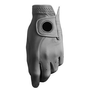 OEM Custom Made High Quality Full Finger Golf Gloves Solid Color Genuine Leather Breathable Features Private Label Wholesale - Product Image 1