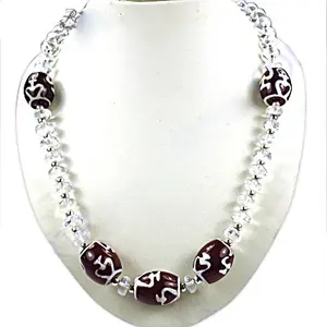 Collar de Cuentas Vintage Artpalace para Mujer, Joyería de Piedra Natural con Turquesa, Granate y Perla de Agua Dulce, Regalo - Product Image 1