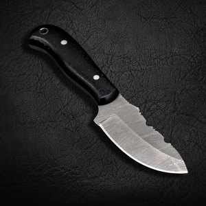 Haute qualité fait à la main en acier damas Shackleton Skinner couteau pleine Tang Micarta poignée en cuir gaine personnalisable OEM Support - Product Image 1