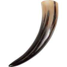 Corne à boire Viking en agate naturelle personnalisable avec support Style animal de qualité et logo poli Artisanat de meilleure qualité - Product Image 4