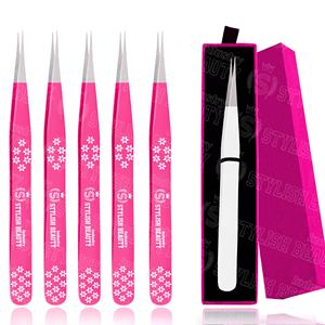 Nuevo Juego de Pinzas para Pestañas con Caja de Regalo de Lujo, Herramientas de Extensión de Pestañas al por Mayor para Profesionales - Product Image 4