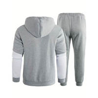Ensemble de survêtement confortable pour homme, design personnalisé, taille plus, jogging, sweat-shirt, pour l'hiver