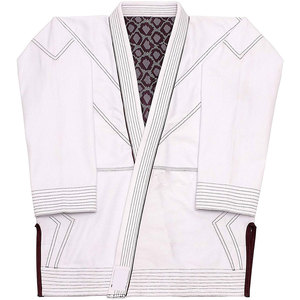 Combinaison de Jiu-Jitsu pour homme adulte, de haute qualité, conçue sur mesure, séchage rapide, respirante, 100% coton 220g, vêtements d'arts martiaux, fabrication OEM/ODM sur mesure - Product Image 2
