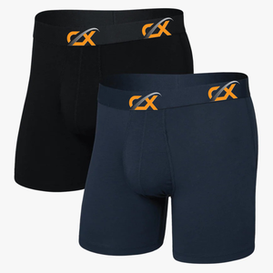 Boxers pour hommes tendance à imprimé intégral, 100% coton, respirants, doux, avec logo à la taille, fabricant direct ODM - Product Image 4