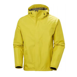 Hiver Imperméable Coupe-Vent Toile Stand Collar Front Casual Jacket Mens Hooded Fashion Man Loose Standard Thickness for Men - Product Image 1