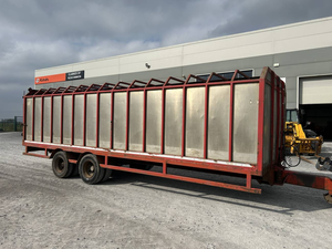 Fast Delivery USED 24ft Cattle <b>Trailer</b> Heavy Duty Dump <b>Trailer</b> Bigtex Hydraulic Tilt Farm <b>Trailer</b> Buy Premium Quality sheep - Product Image 6
