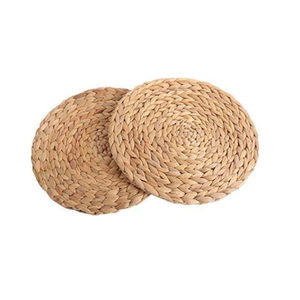 Hot Selling Wholesale Customized Size Natural Material coaster Vietnam Handicrafts - Water Hyacinth <b>Placemats</b> - Product Image 5