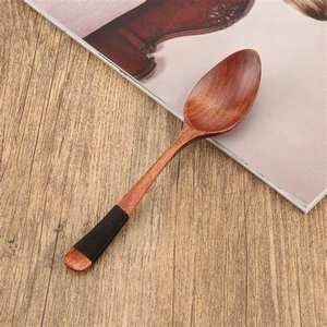 ช้อนไม้ตักข้าวใช้ในครัวสไตล์อินเดียแบบพกพาเป็นมิตรต่อสิ่งแวดล้อมดีไซน์ใหม่ล่าสุดออกแบบโลโก้ได้ตามต้องการ - Product Image 1