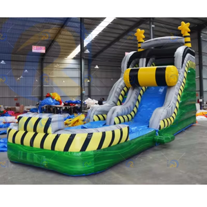 Commercial Inflatable Water Slide Premium PVC Inflatable Slide With Splash Swimming Pool Large Outdoor Blow Up Slip N Slide For - Product Image 4