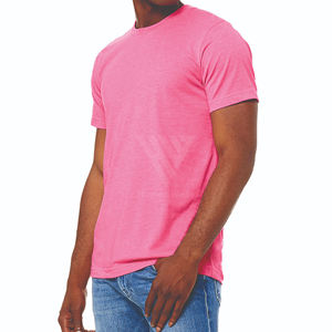 Camisetas de Alta Calidad, 100% Algodón-Poliéster, Manga Corta, Cuello Redondo, Ligeras, en Oferta - Product Image 2