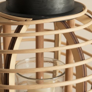 Exhibición de velas de lujo decorativa para el hogar, centro de mesa moderno para dormitorio, sala de estar y comedor - Product Image 3