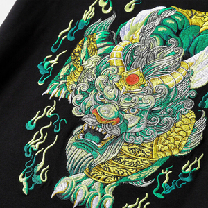 Nouveaux t-shirts pour hommes avec logo brodé personnalisé, tissu en coton, respirant, séchage rapide, broderie Ringer, t-shirts pour hommes - Product Image 4