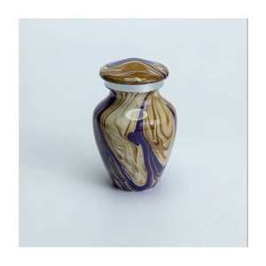 Venta caliente con diseño de precio razonable y urna funeraria hecha a mano Urna de metal Cremación Fabricación india con alta calidad - Product Image 4