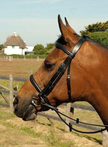 Bridas Cavesson de cuero inglés, equitación profesional negra, brida de caballo de buena calidad, logotipo personalizado, superventas, bajo - Product Image 4