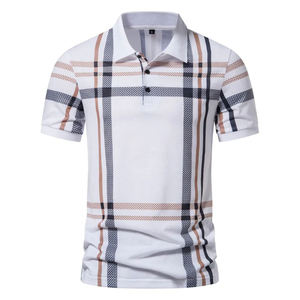 2024 <b>Summer</b> Men's Stylish Cotton Bamboo Fiber for <b>Shirts</b> Premium Quality Breathable Casual Wear High Street Printed Jersey 220g - Product Image 2