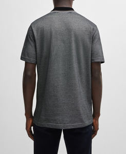 Polos de hombre de talla grande con estampado de logotipo personalizado de algodón 100% diseños OEM personalizados de algodón transpirable de punto de alta calidad - Product Image 3