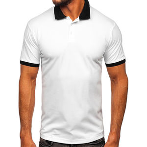 Venta caliente nueva llegada hombres Polo camisa al por mayor precio OEM servicio mejor fabricación cómoda transpirable hombres Polo camisa - Product Image 1