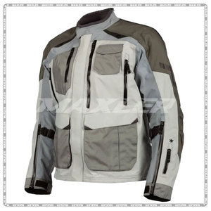 2025 New Arrival Custom Men's Motorcycle <b>Jacket</b> Long Sleeves Black Grey Combo Rural IV Men's Motorbike Textile Auto Racing Wear - Product Image 2