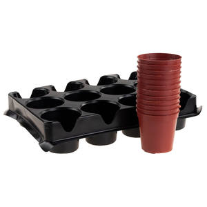 Bandejas de Cultivo Multiplacas Martom TG67324 con Tapas, 12 Láminas Rectangulares de Plástico, Orificios de Drenaje, Paleta Incluida - Product Image 6