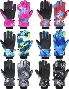 2026 Best-selling Unisex Polyester Waterproof Full-Finger <b>Gloves</b> Thick Warm Windproof <b>Touchscreen</b> Compatible Winter Outdoor - Product Image 2