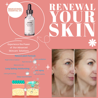 Natural Bakuchiol Facial Oil with Hinoki and Bergamot Oils for Daily Use