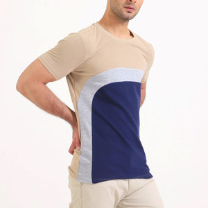 Camiseta Formal para Hombre al por Mayor, Mezcla de Algodón y Poliéster, Estilo Urbano Moderno, Corte Regular, Cómoda, Transpirable, de Secado Rápido, Manga Corta - Product Image 4