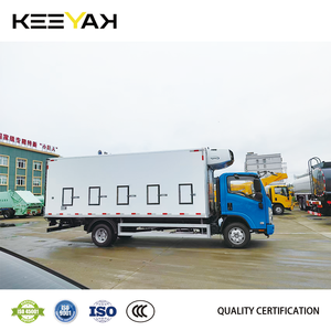 Camión Isuzu de 6 Ruedas <span class=keywords><strong>para</strong></span> Transporte de Pollitos <span class=keywords><strong>con</strong></span> <span class=keywords><strong>Jaula</strong></span> Reforzada, LHD/RHD, 130HP, Control Automático de Flujo de Aire - Product Image 4