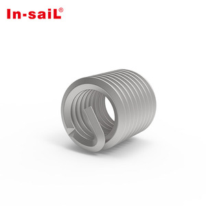 <span class=keywords><strong>Inserts</strong></span> hélicoïdaux métriques UNC M2-M42 en acier inoxydable SUS304, entièrement <span class=keywords><strong>filetés</strong></span>, à serrage par vis sans boulon, vente directe usine - Product Image 1