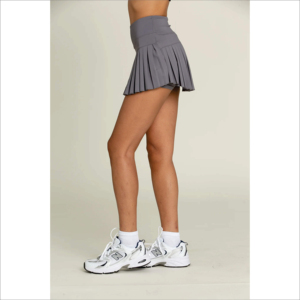Nouveau design Jupe de tennis marine taille haute légère pour femmes Sentiment de danse Entraînement de course à pied jupe de tennis de golf avec short intégré - Product Image 5