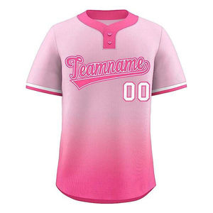 Demi-manches Prix d'usine Slim Fit Baseball Jersey Manches courtes Vêtements de sport Maillots de baseball à bas quantité minimale de commande avec des prix bon marché - Product Image 4