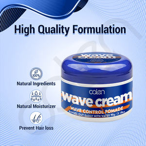 Oalen Strong Hold Maximum Shine Pomade Waves Homme Hair Wave Butter Products para hombres - Product Image 4