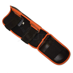 Protège-tibias confortables et protecteurs, conçus pour l'entraînement, dotés de sangles flexibles, résistantes aux chocs et ajustables pour un maintien sûr. - Product Image 6