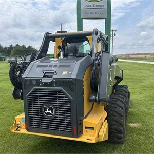 2025 para John Deeree 334 P minicargador usado Kubota motor marca 4x4 Mini cargador 50 toneladas carga nominal retroexcavadora delantera cubo - Product Image 5