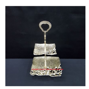 Soporte de chocolate con grabado floral de tres niveles hecho a mano más vendido y de alta calidad - Product Image 5