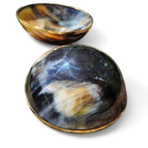 Cuenco para servir de cuerno de búfalo hecho a mano, Ideal para ensaladas, Decoración de mesa de comedor, cuenco para cuerno de uso de boda - Product Image 6