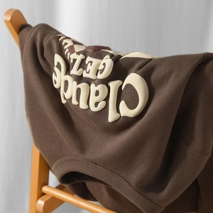 Sudadera de punto de alta calidad, venta al por mayor, sudadera personalizada, sudadera de lana a precio bajo, hombro caído de gran tamaño - Product Image 4