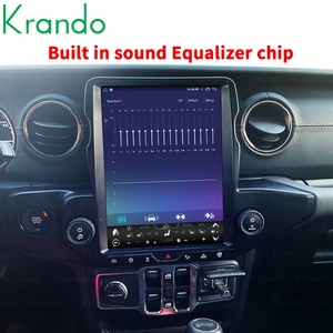 Radio de coche Tesla de 12,1 pulgadas para Jeep Wrangler JL 2018-2022 <span class=keywords><strong>Android</strong></span> Multimedia unidad principal estéreo inalámbrico CarPlay 4G <span class=keywords><strong>SIM</strong></span> - Product Image 5