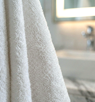 En gros Blanc Hôtel Serviettes De Bain Ensemble Économique Hôtel Serviette Ensemble 100% Turc Coton Serviettes