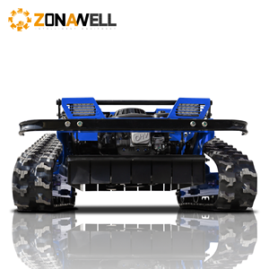 Tondeuse à <span class=keywords><strong>gazon</strong></span> ZNW-600S à moteur sans balais <span class=keywords><strong>pas</strong></span> <span class=keywords><strong>cher</strong></span>, double rangée <span class=keywords><strong>de</strong></span> rouleaux, télécommande, hauteur <span class=keywords><strong>de</strong></span> coupe réglable, fabriquée en Chine, prend en charge l'OEM - Product Image 5