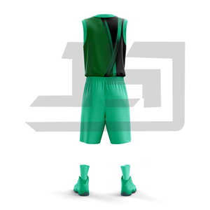 Ensemble de vêtements de basketball personnalisés, maillot sans manches imprimé et short de performance pour les activités sportives de compétition - Product Image 2