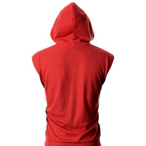 Unisex Athletic <b>Sleeveless</b> <b>Hoodie</b> 100% Cotton Fleece Gym Training Quick Dry Winter Sports Fitness High Quality <b>Men's</b> Workout - Product Image 2
